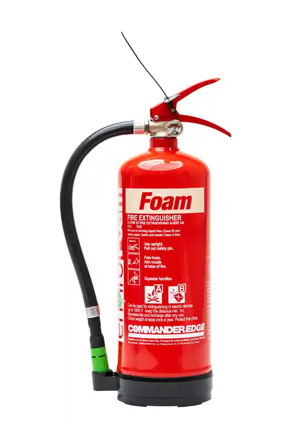 Foam fire extinguisher