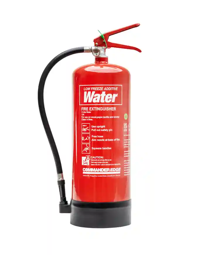 Low-freeze water fire extinguisher